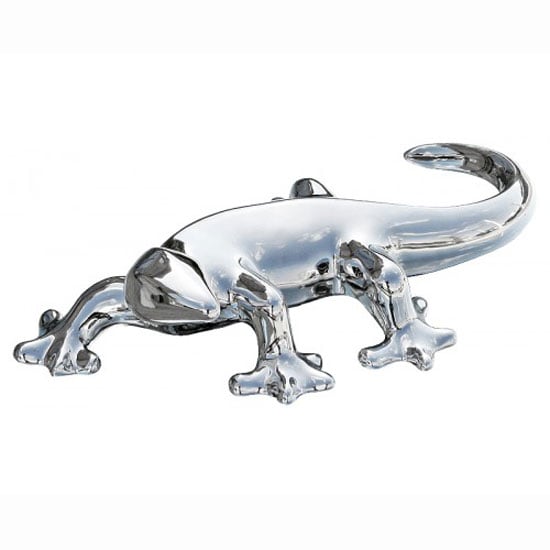 Product photograph of Platinum Gecko Large Sculpture from Furniture in Fashion