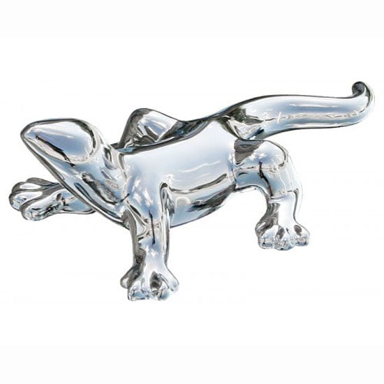 Read more about Platinum gecko small sculpture