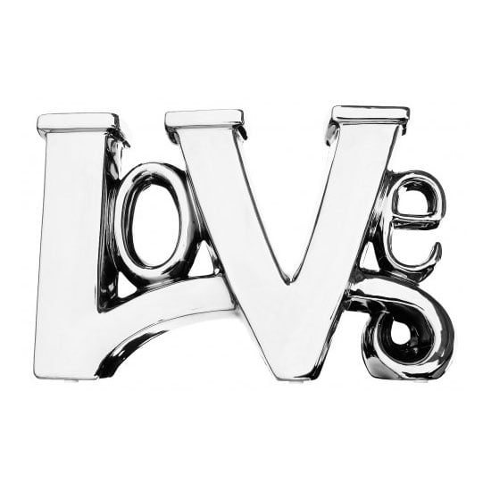 Product photograph of Platinum Love Sculpture from Furniture in Fashion