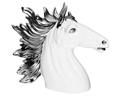 Product photograph of Ceramic Horse Head from Furniture in Fashion