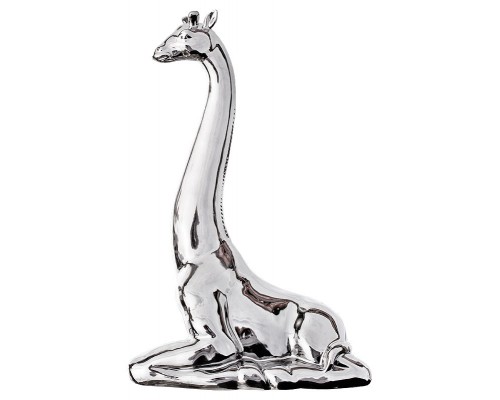 Platinum Giraffe Sculpture