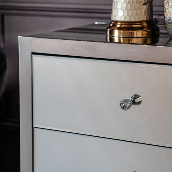 Cranston Mirrored Chest Of 6 Drawers With Silver Metal Frame_2