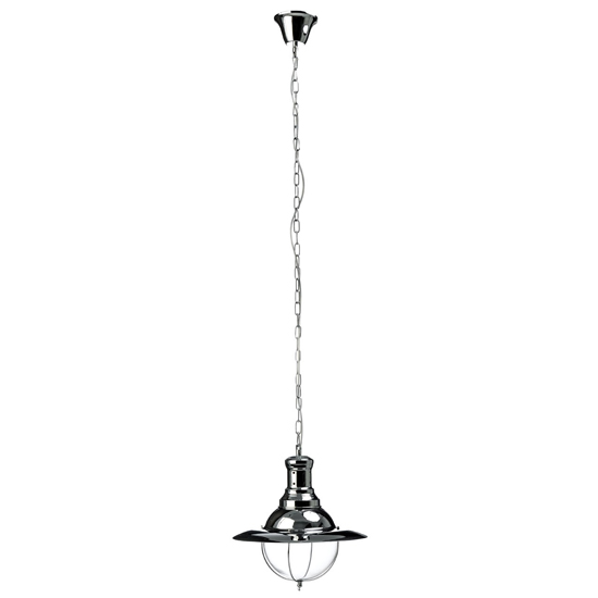 Photo of Cremon industrial revolution pendant light in chrome