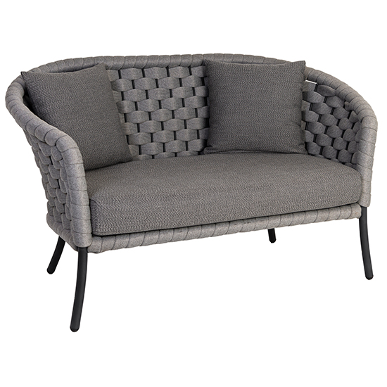 Crod 2 Seater Sofa Set With Pebble Coffee Table In Light Grey_2