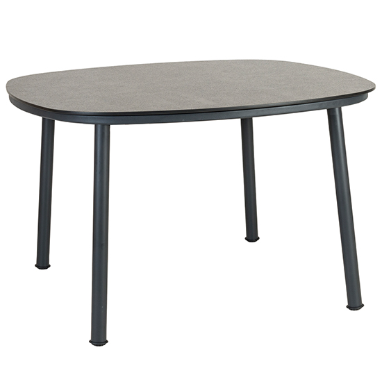 Read more about Crod outdoor 1200mm pebble wooden dining table in grey legs