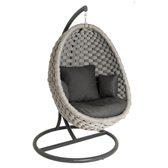 Crod Outdoor Lucy Chair With Cantilever Frame In Light Grey_2