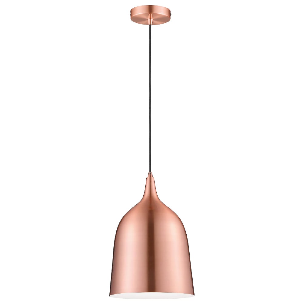 Read more about Crofton metal pendant light in copper