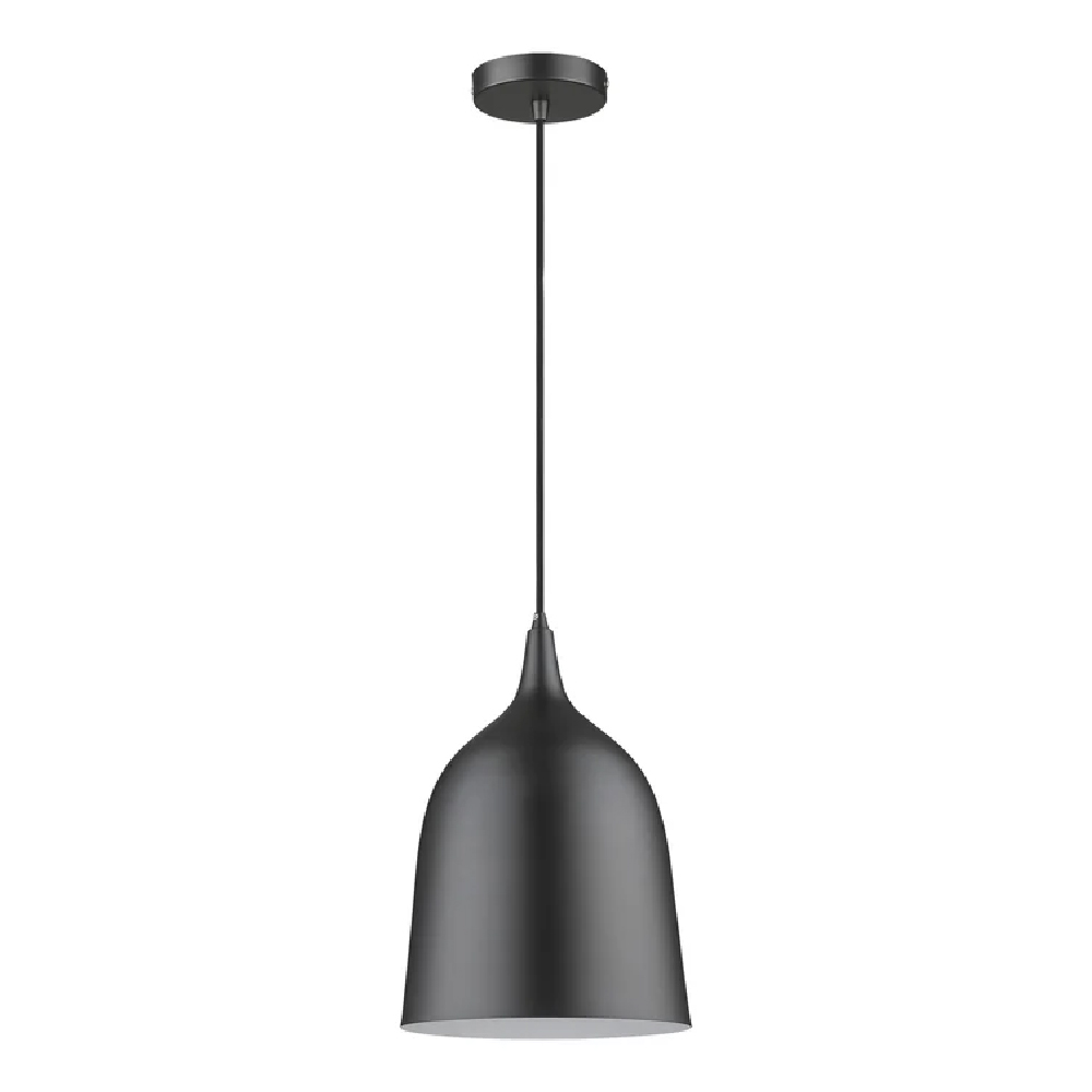 Read more about Crofton metal pendant light in matt black