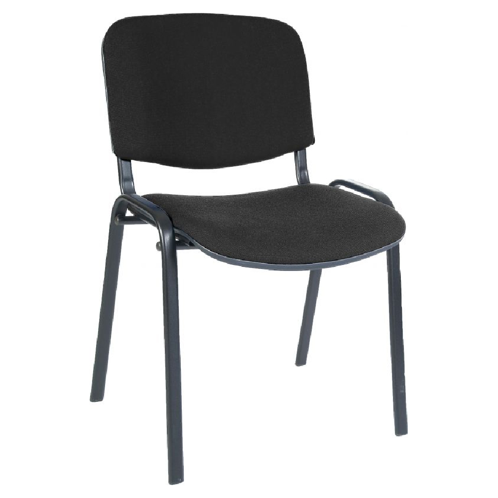 Cromwell Fabric Home And Office Chair In Black thumbnail