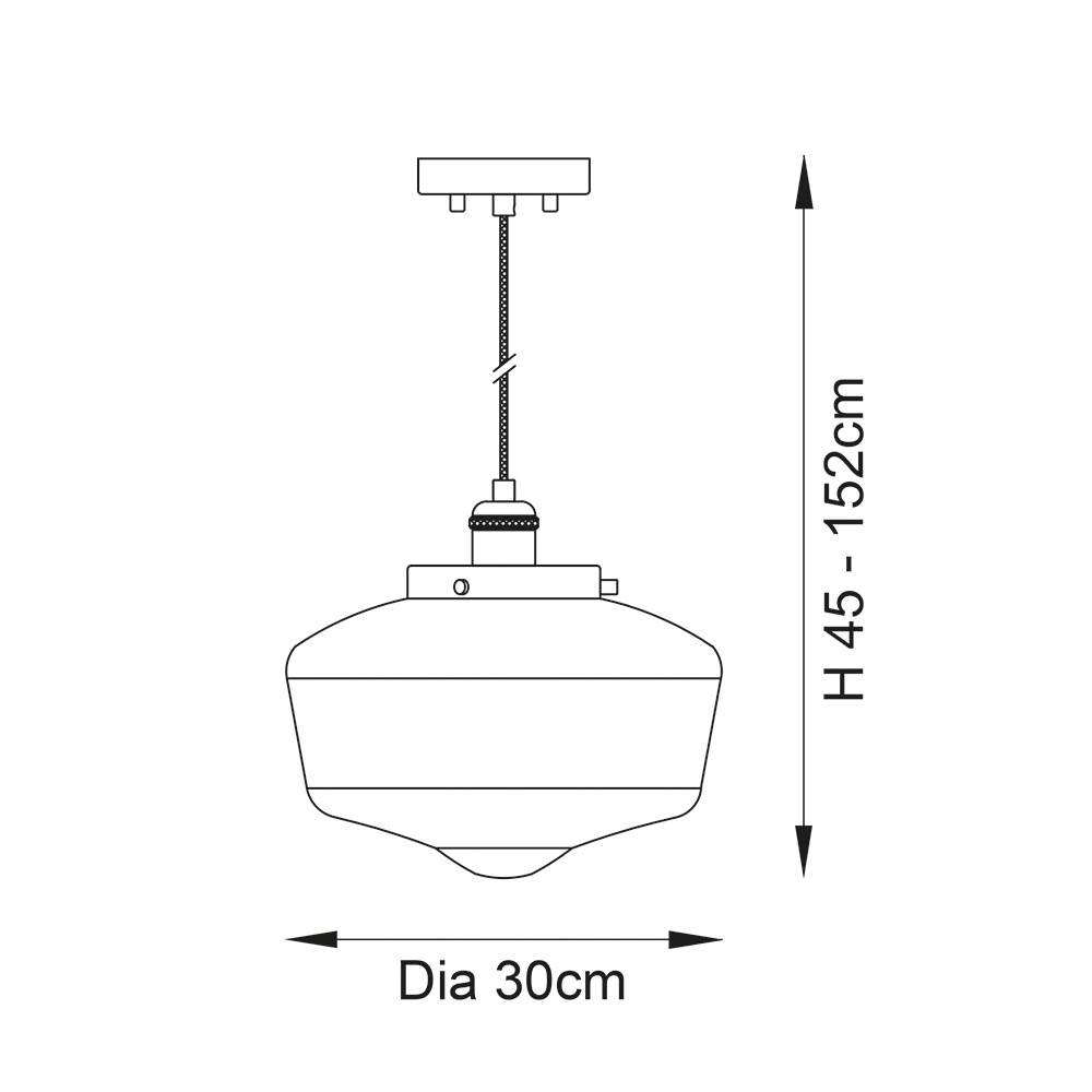 Crowley Opal Glass Pendant Ceiling Light In Bright Nickel