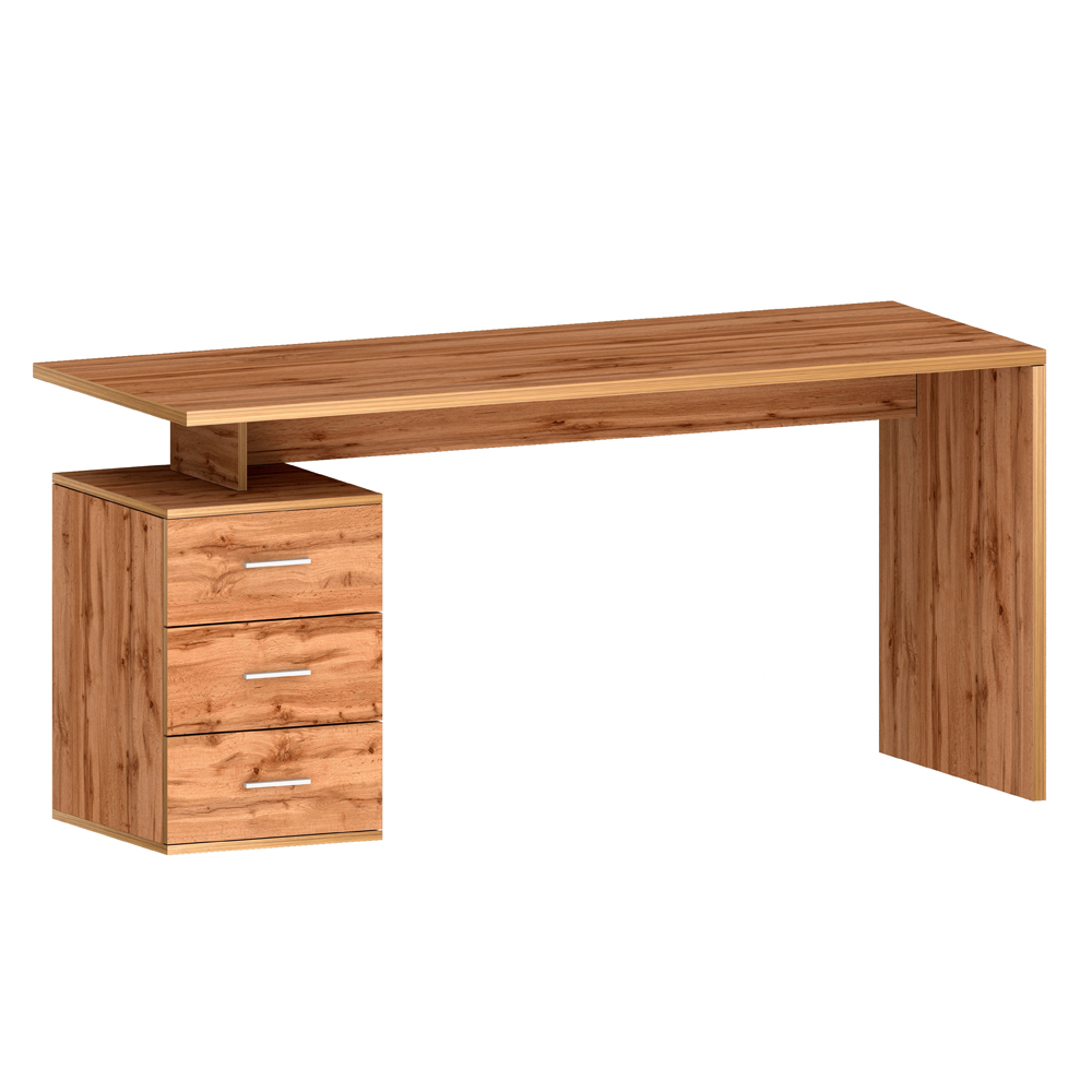Champlin Wooden Laptop Desk In Wotan Oak