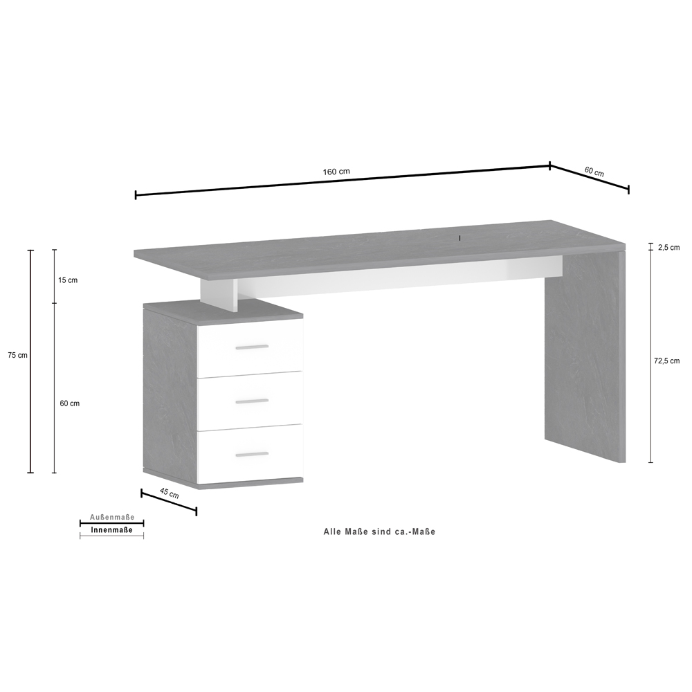 Champlin Wooden Laptop Desk In Wotan Oak