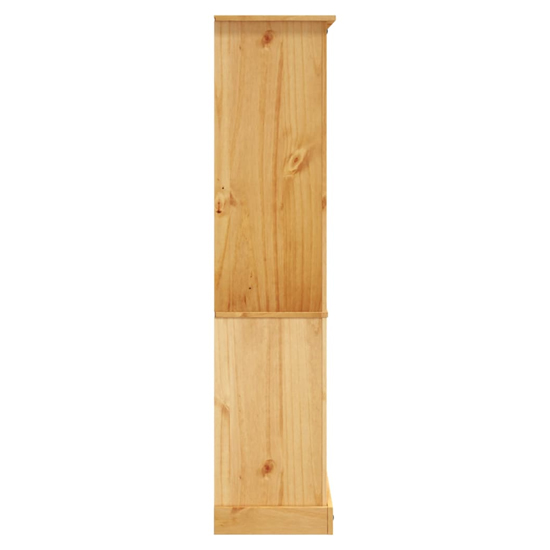 Croydon Wooden Bookcase With 5 Shelves In Brown