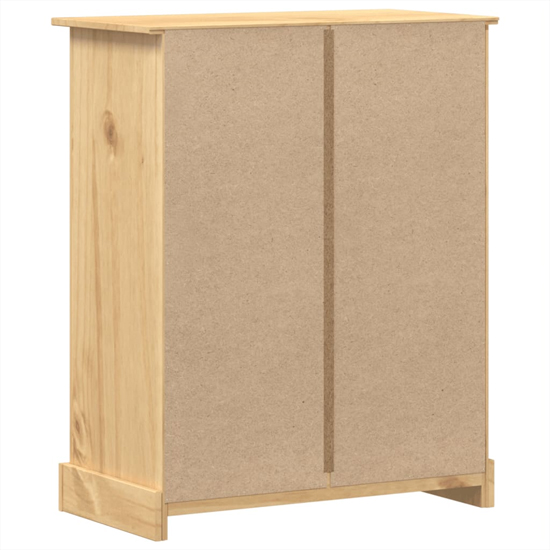 Croydon Wooden Chest Of 4 Drawers Large In Brown