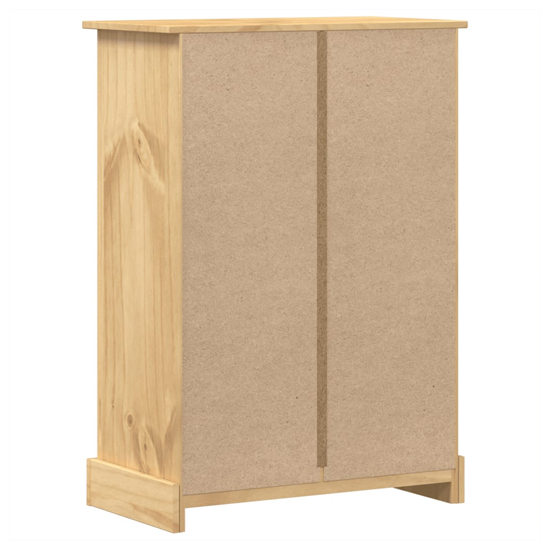 Croydon Wooden Chest Of 5 Drawers Medium In Brown