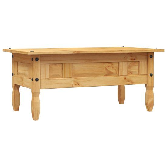 Croydon Wooden Coffee Table With 1 Drawer In Brown