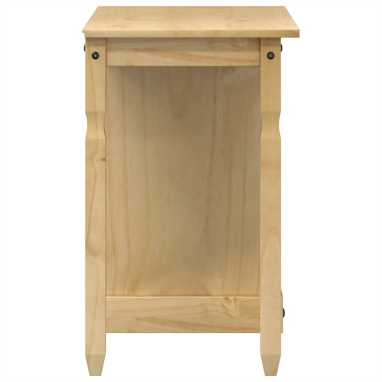 Croydon Wooden Dressing Table With 3 Drawer In Brown