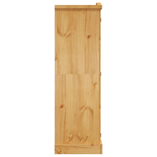 Croydon Wooden Wardrobe With 3 Doors In Brown