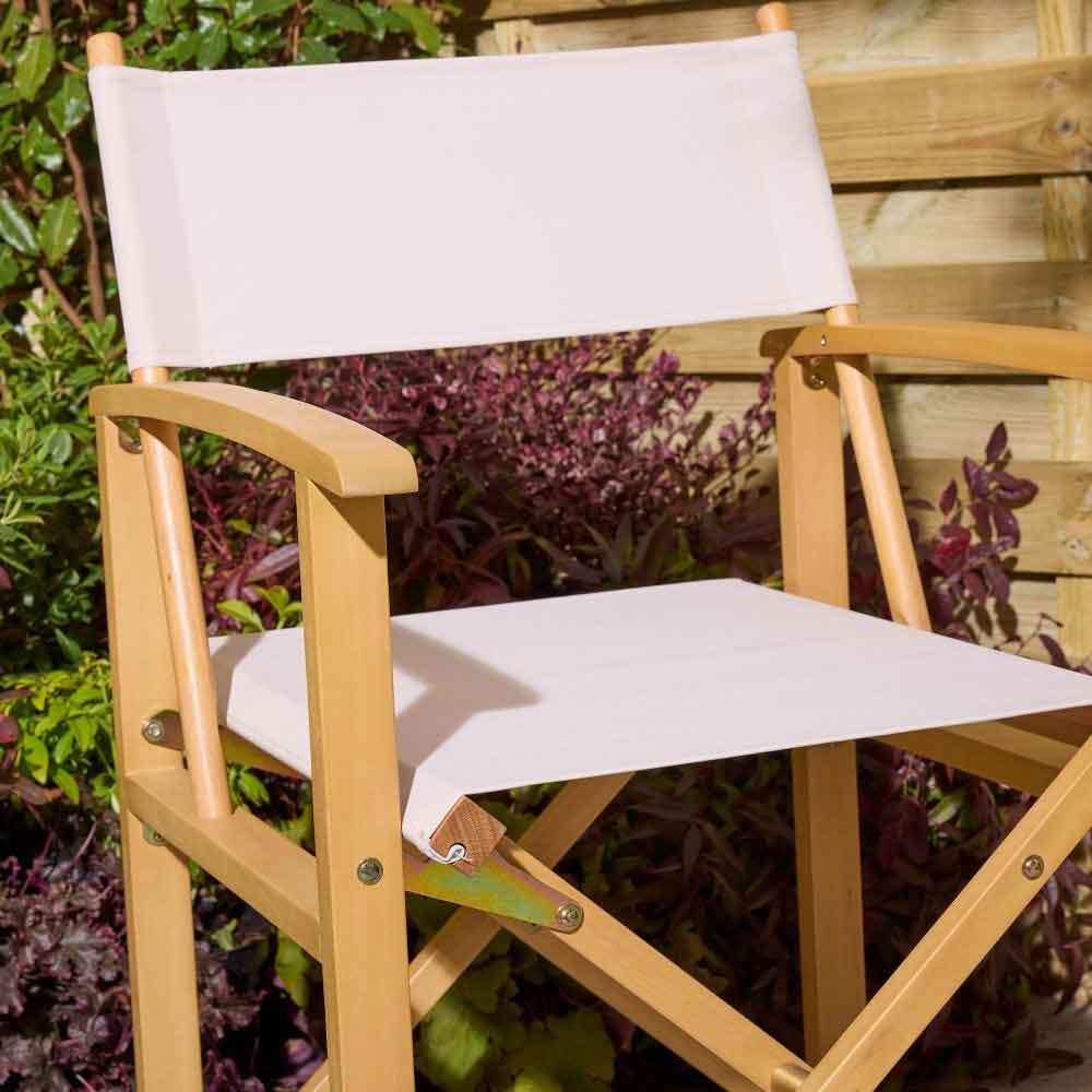 Cultivate Polyester Folding Chair in Natural