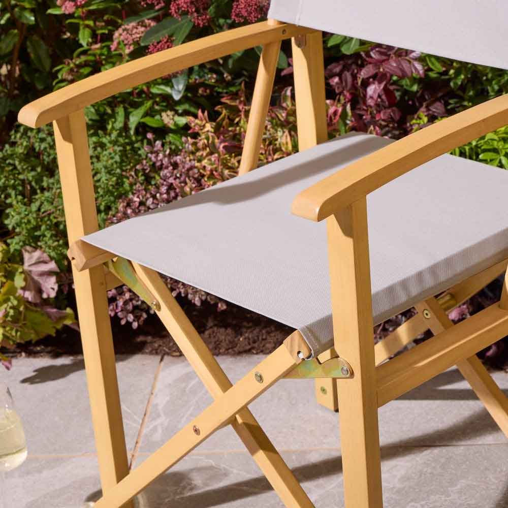 Cultivate Polyester Folding Chair in Slate Grey