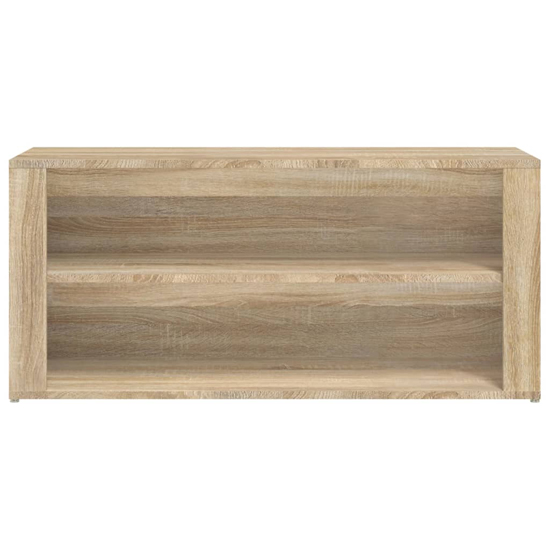 Culver Wide Wooden Shoe Storage Rack In Sonoma Oak