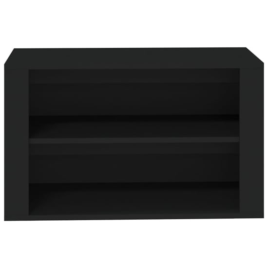 Culver Wooden Shoe Storage Rack In Black