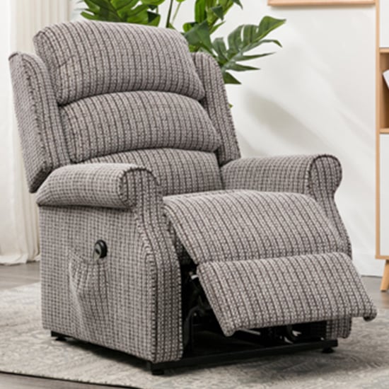 Curtis Fabric Electric Dual Motor Lift And Tilt Armchair In Latte_1