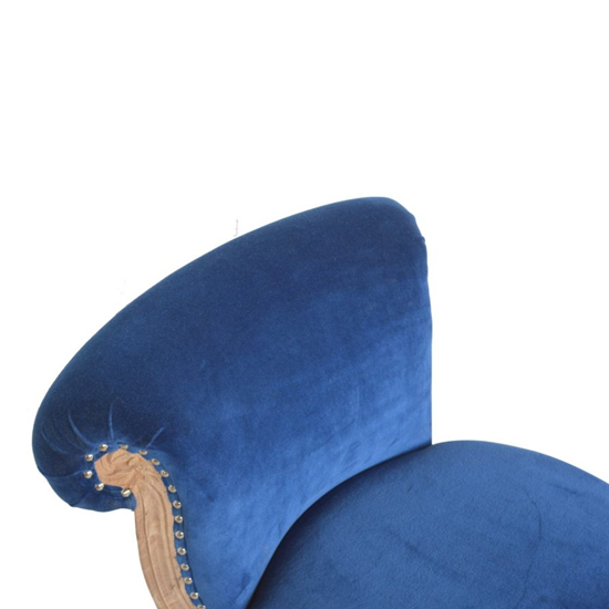Cuzco Velvet Accent Chair In Royal Blue And Sunbleach_6