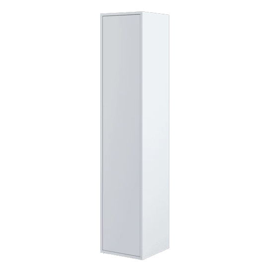 Read more about Cyan wooden wardrobe with 1 door in white