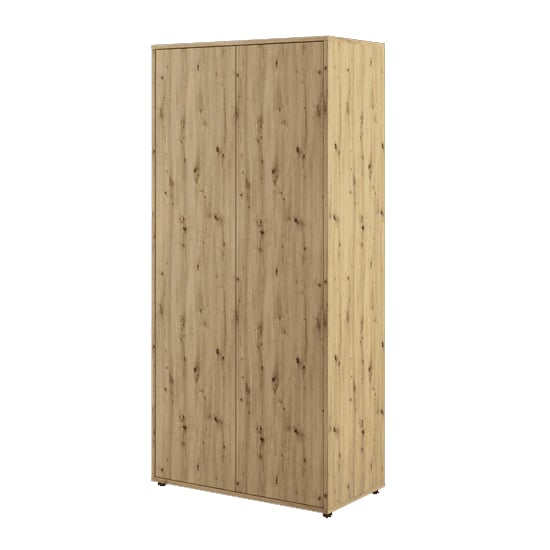 Product photograph of Cyan Wooden Wardrobe With 2 Doors In Artisan Oak from Furniture in Fashion