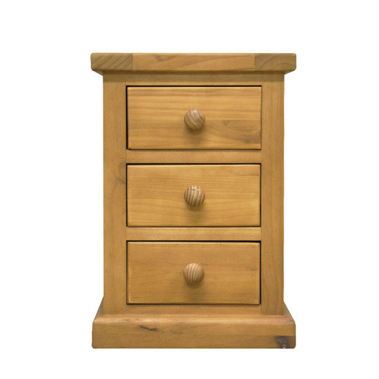 Cyprian Wooden Kids Room Bedside Cabinet In Chunky Pine_2