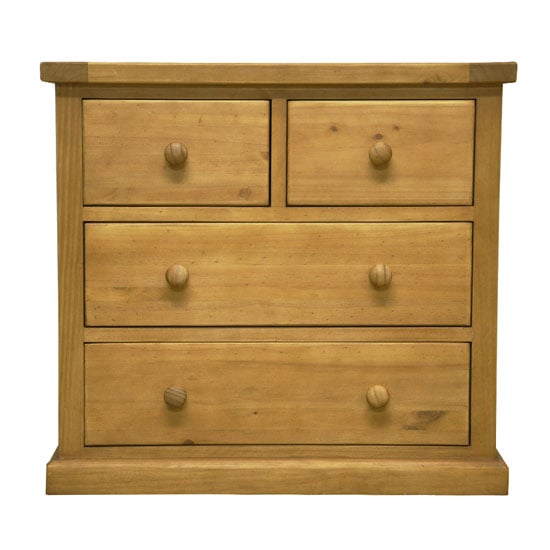 Read more about Cyprian wooden kids room chest of drawers in chunky pine