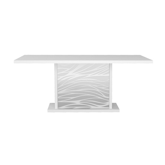 Dabria Extending Dining Table In White Gloss Lacquered_3