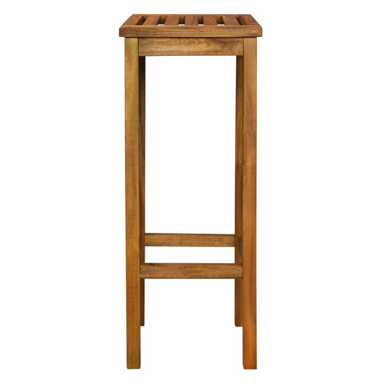 Dafne Brown Wooden Bar Stools In A Pair