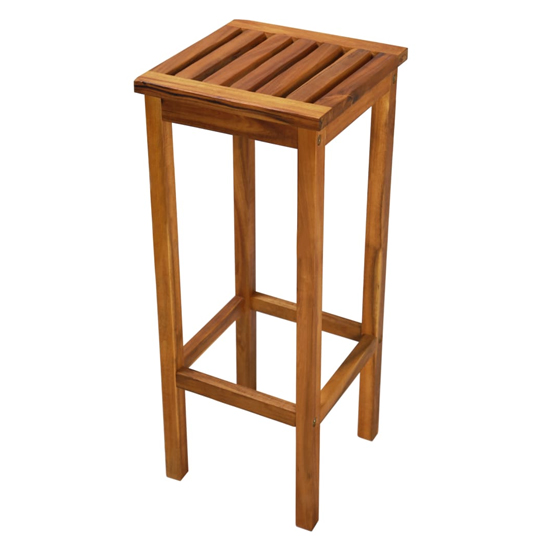 Dafne Brown Wooden Bar Stools In A Pair