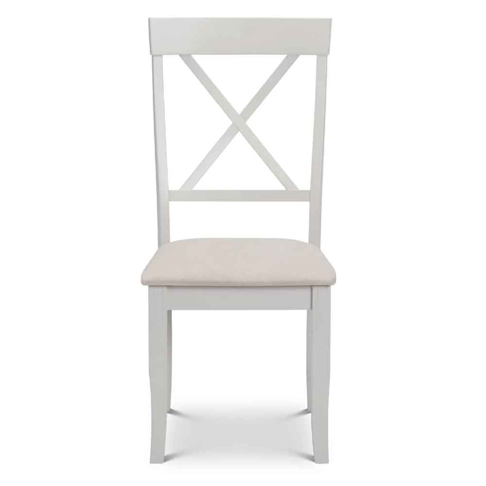 Dagan Grey Wooden Dining Chairs in Pair