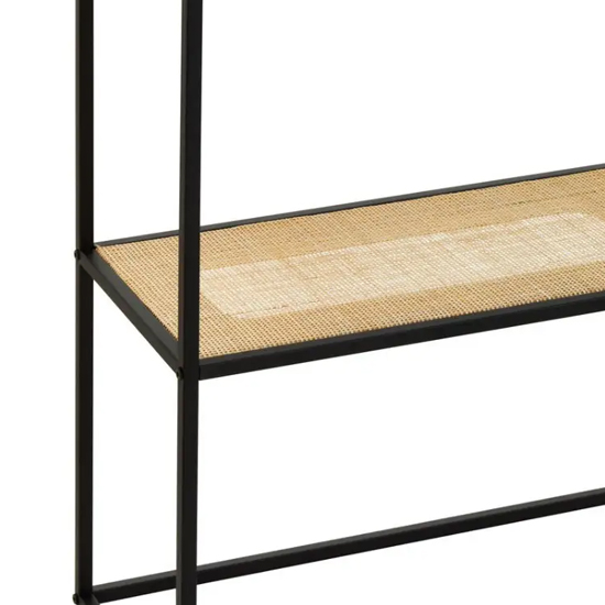 Daire Metal Console Table Rectangular In Black
