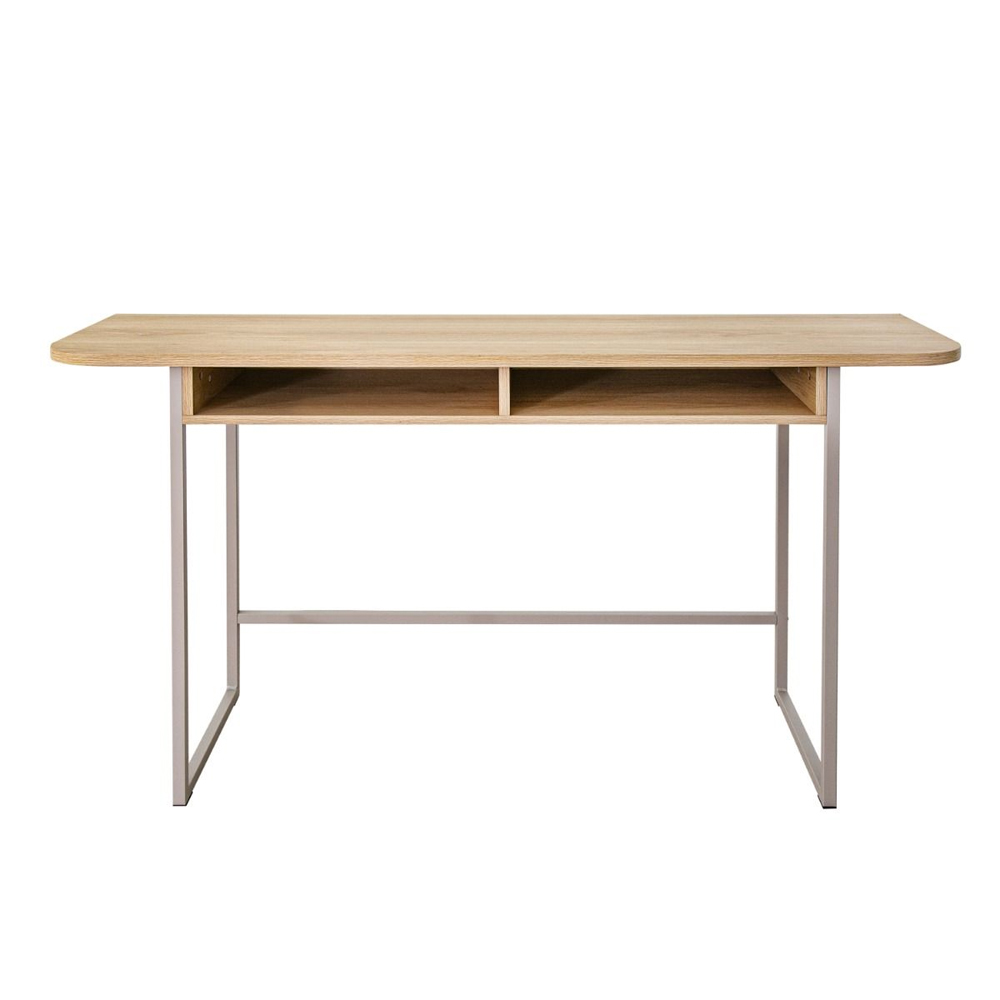 Dalhart Wooden Rectangular Console Table In Oak