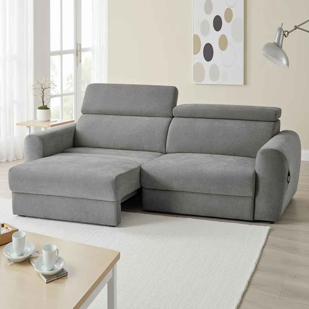 Dalvero Fabric 3 Seater Sofabed in Grey