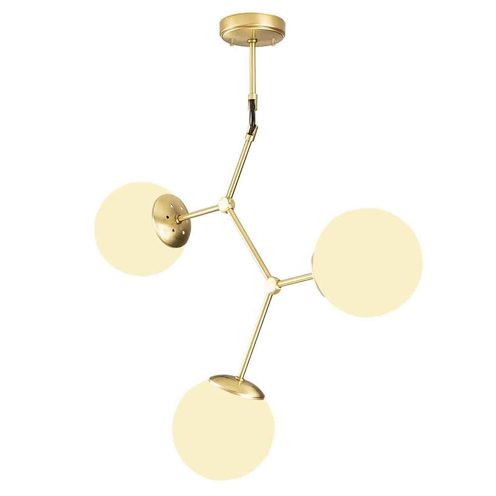 damar 3 light metal ceiling light in gold-image-133146