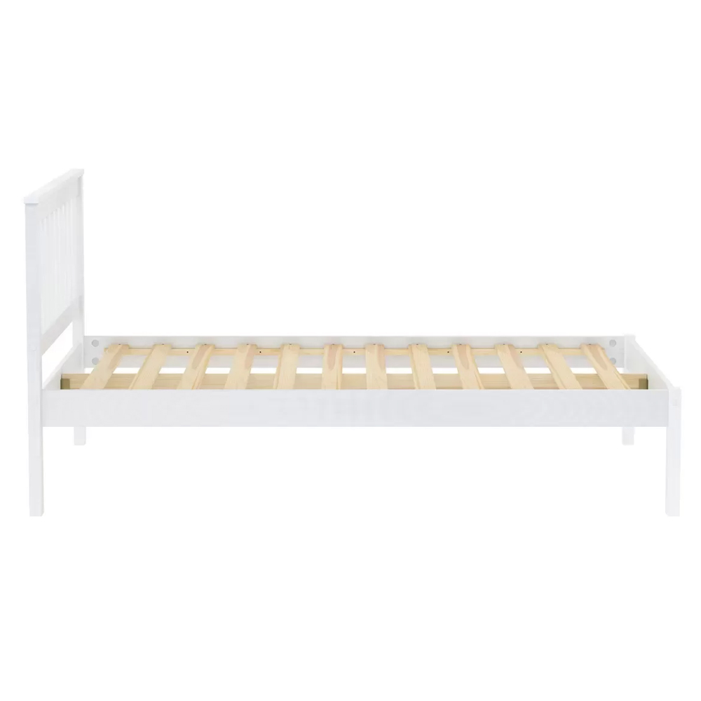 Danvers Wooden Small Double Bed In White