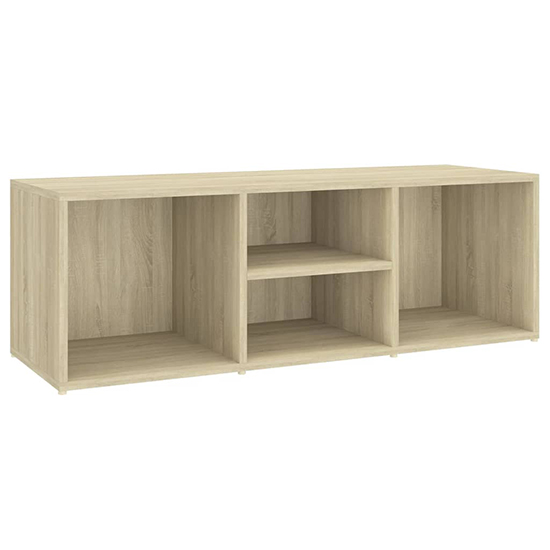 Darion Shoe Storage Bench With 4 Shelves In Sonoma Oak