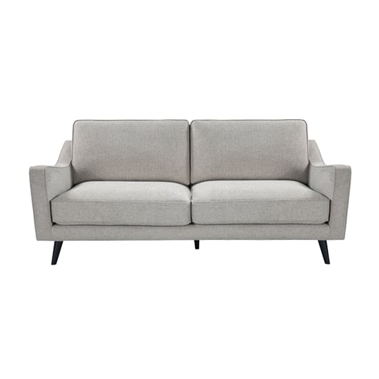Darius Linen Fabric 2.5 Seater Sofa In Greige