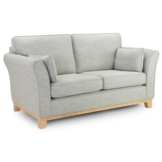 Photo of Darrin fabric 2 seater sofa in grey