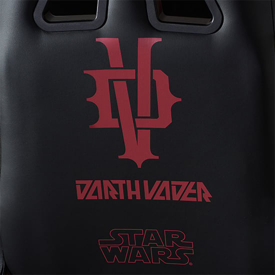 Darth Vader Hero Faux Leather Childrens Gaming Chair In Red_3