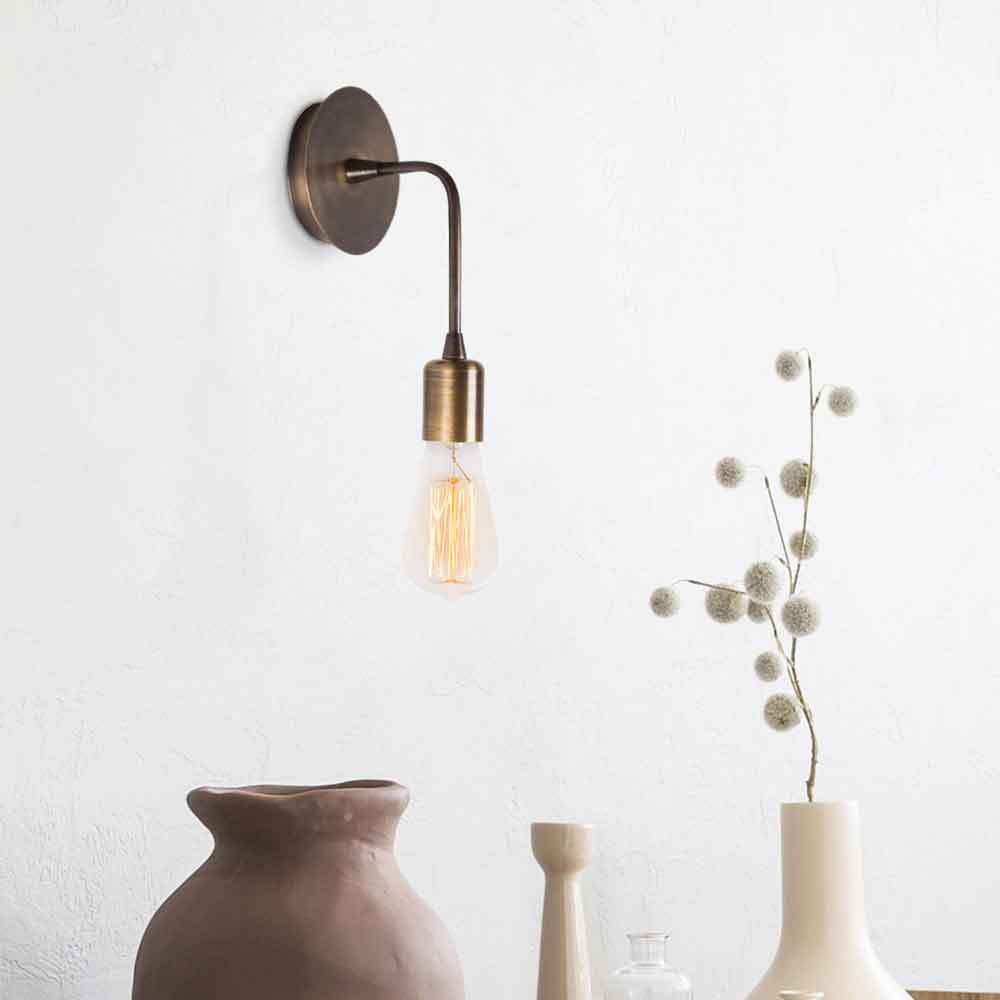 Dartini Metal Wall Lamp in Vintage