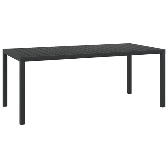 Read more about Darwen aluminium garden dining table large in black