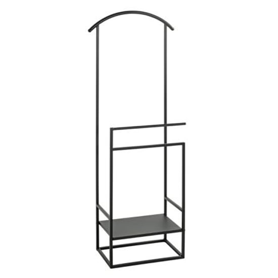 Davenport Metal Valet Stand In Black