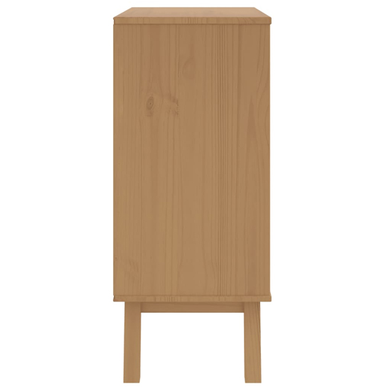 Dawlish Wooden Chest Of 4 Drawers In Grey And Brown