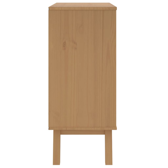 Dawlish Wooden Chest Of 4 Drawers In White And Brown